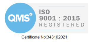 QMS ISO 9001:2015 Registered
